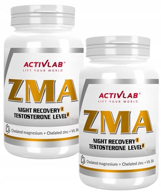 Testosterón - Nastavte 2x ActivLab ZMA 90 KAPS ZINC MAGORSIUM B6 DREAM