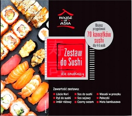 Sushi House of Asia Silver Veľká 60 úlohy
