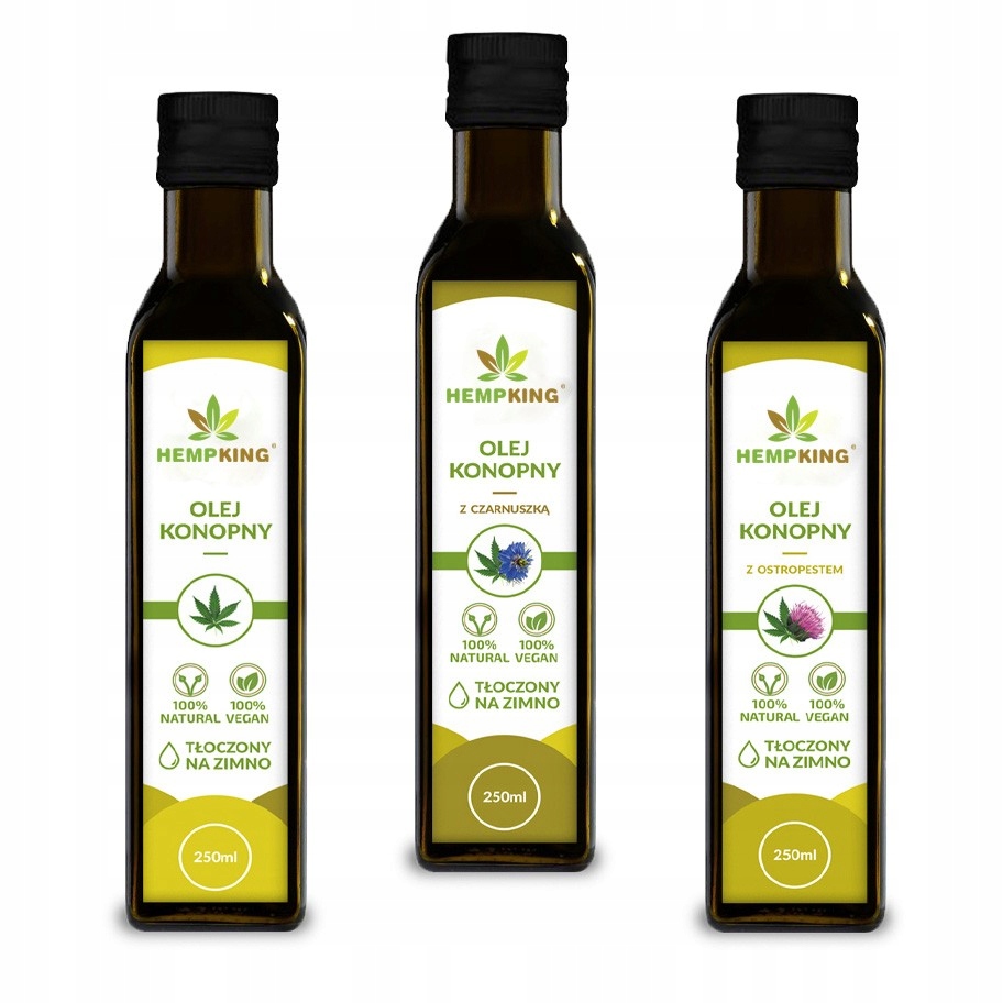 HOPKING KIT - HEMP OIL 3X 250ML