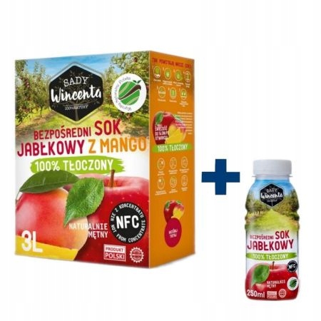 SOC 100% Mango NFC + Apple 250 ml