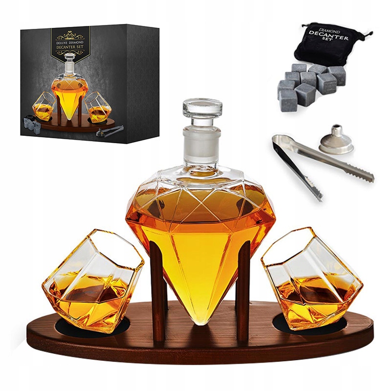 Sada whisky okuliare karafy DIAMOND darček