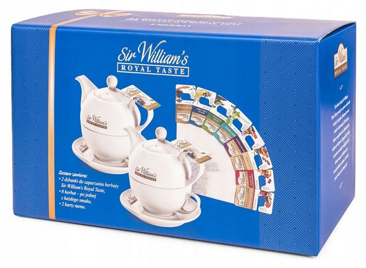 Sir William's Royal + 2x čajový set + 2x Duo džbán