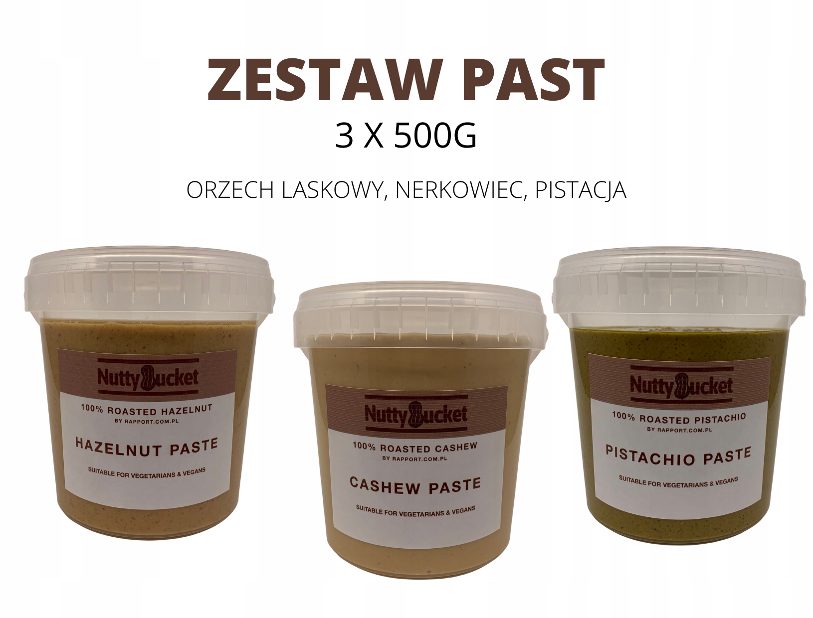 Súprava 3 x 500 g personál Pistachio