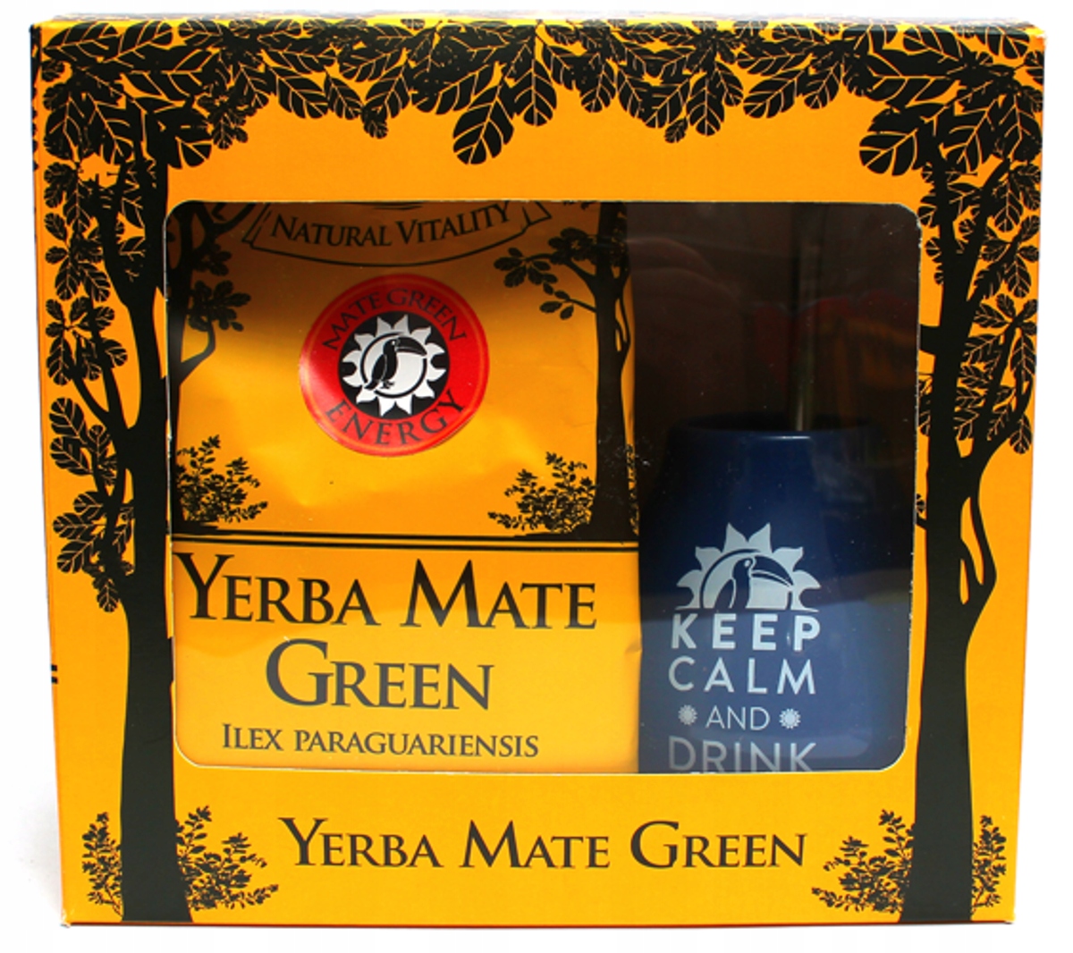 Darčeková set Yerba Mate Green + príslušenstvo