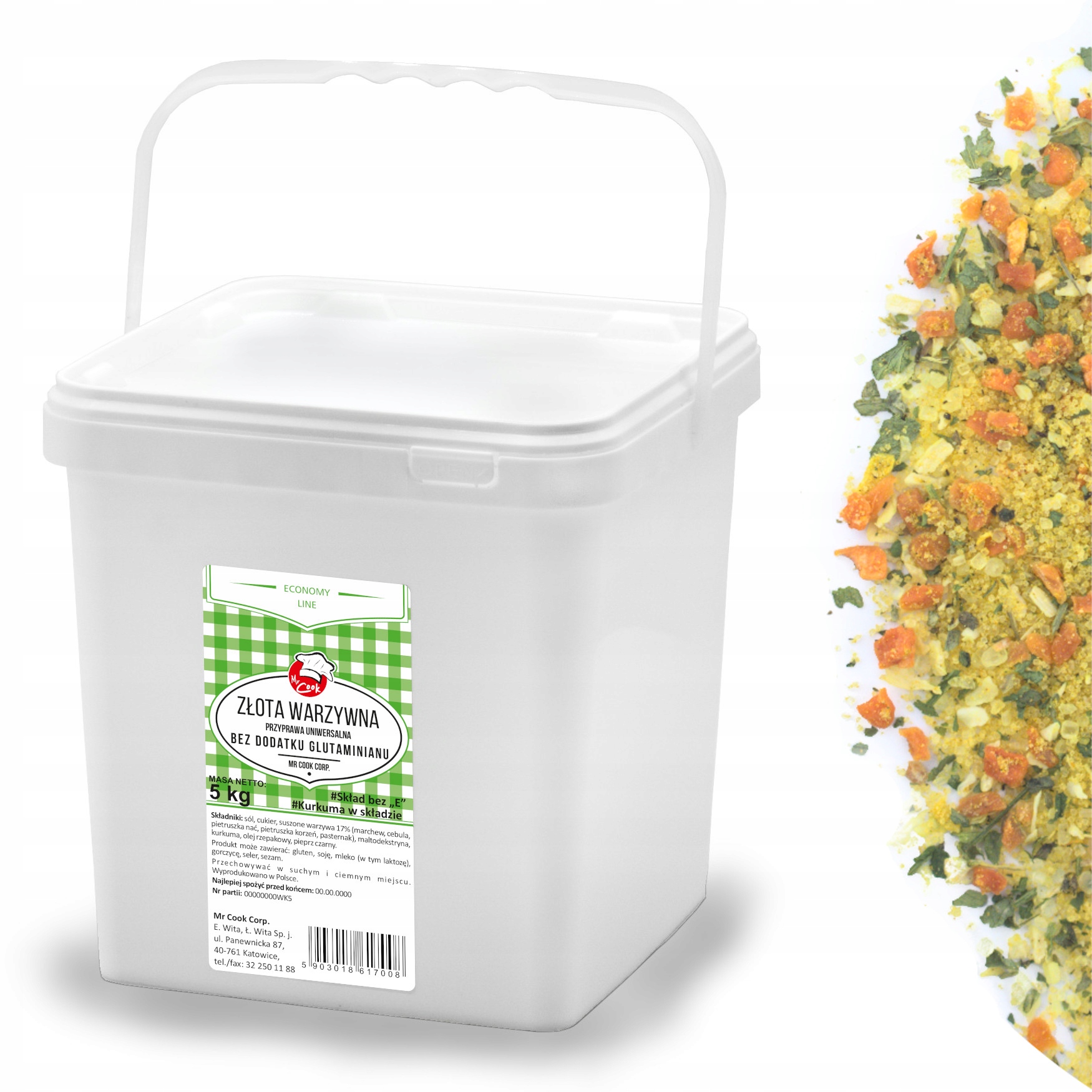 Zlatá zelenina 5kg Spice bez glutamátu #xxl