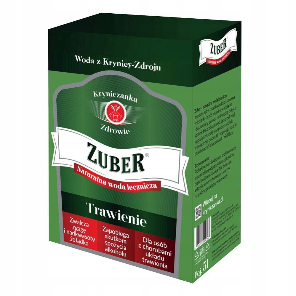 Zuber 5l Healing Water Harteretes