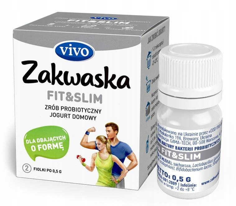 Živá kultúra kyslých baktérií pre jogurt Fit Vivo