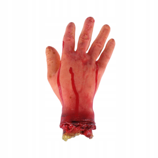 Halloween - 1 ks odrezajte ručné prop. False stránky