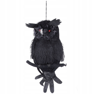 Halloween - 1 ks Simulation Halloween Owl Toy Halloween