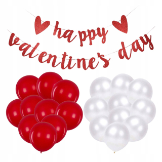 Darček na Valentína - 1 romantická sada Banner Svadba