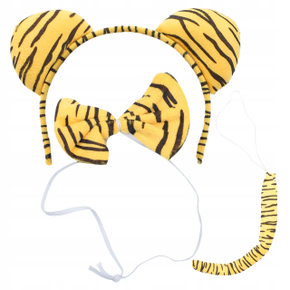 Halloween - 1 Tiger Performance Headdress Party Set
