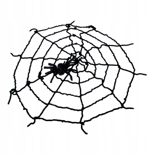 Halloween - 1 Set Halloween Spider Web Web Artificial Spider trik