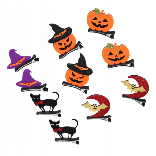 Halloween - 10 kusov karikatúra Halloween Tematické manžetové gombíky pre