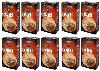 Káva mletá -  10 x 250 g Kaviareň Sati vanilka mletá káva