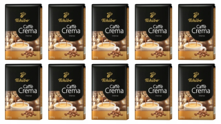 Zrnková káva -  10 x Caffè Crema Intense 500g Tchibo Wy