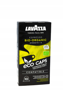 Kávové kapsule - 10 x Nespresso Lavazza Bio-organické kapsuly 10 ks
