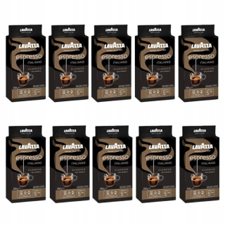 Káva mletá - 10 x Lavazza Espresso Italiano Trieda 250g Mielona