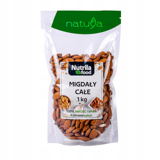 Orechy - 100% prírodné kalifornské mandle 1kg