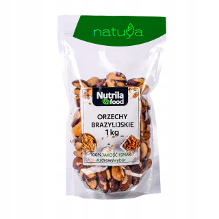 Orechy - 100% Prírodné BRAZÍLSKE ORECHY 1kg Vynikajúce