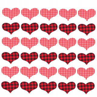 Darček na Valentína - 100 kusov železo pre šaty
