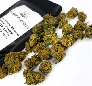 CBD - 10g Amnesia 18% CBD Marijuana sushi Thc Malé topy