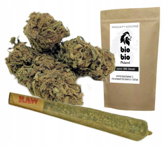CBD - 10x Joint Cigarette Hemp SUSHI CBD Diesel