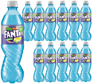 12 x 850 ml fanta shokata nula bez pridaného cukru