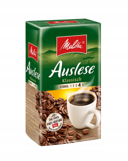 Káva mletá -  12 x Káva Metete Melitta Auslese Klassisch 500g