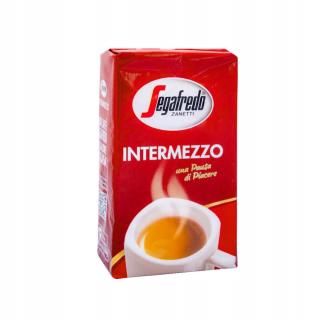 Káva mletá -  12 x mleté kávy segafredo intermezzo 0,25 kg