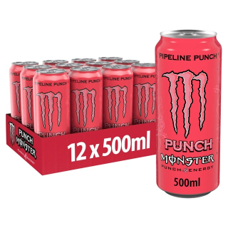 12 x Monster Energy Pipeline Punch 500ml
