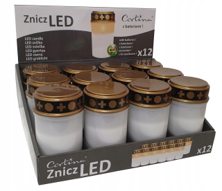 LED kazeta pre Cortinu Candles 12 cm