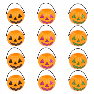 Halloween - 12ks Classic Halloween Pumpkin Bikets Creative Resolutions