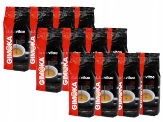 Zrnková káva -  12x GIMOKA 1KG DOLCEVITA Káva Granulár