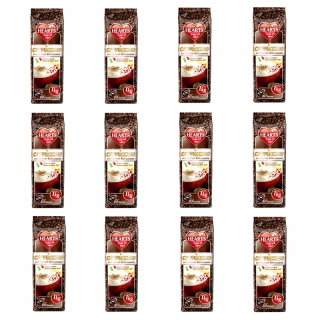 Cappuccino - Kapučíno - 12x Hearts Cappuccino Kakaonote 1KG + ZADARMO!