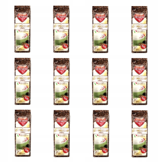 Cappuccino - Kapučíno - 12x srdce cappuccino biela 1kg + zadarmo!