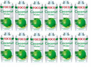 Ázijska kuchyňa - 12x500 FOCO prírodná kokosová voda 500ml