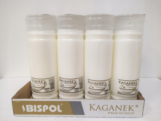 Príspevok parafínu k sviečkam Bispol 22,5 cm