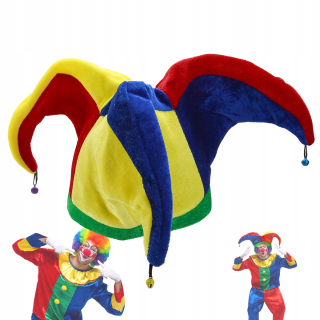 Halloween - Vtipný multi -vyfarbený mardi gras