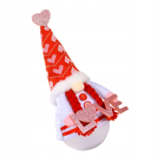 Darček na Valentína - 1pc plyšové bábiky Gnome svieti Gnome