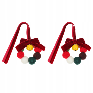 Darček na Valentína - 2 kusy príveskov Bowknot visiace ozdoby