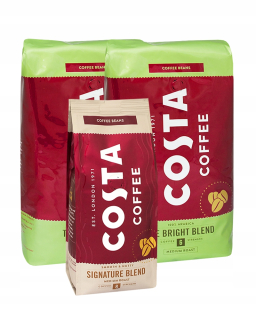 Zrnková káva -  2 x KÁVA KASTA BRIGHT BLEND 1 kg + ZDARMA