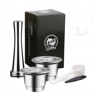 Kávové kapsule - 2 x opakovane použiteľná kapsula NESpresso