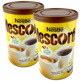 Instantná káva -  2 x rozpustná káva nestlé nescore 260g