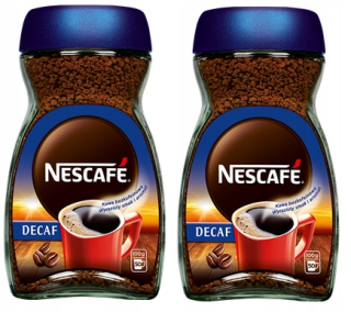 Instantná káva - 2 x Káva Nescafe Classic bez kofeínu 100 g