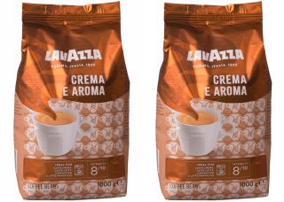 Zrnková káva - 2 x Káva Granular Lavazza Crema E Aroma 1 kg
