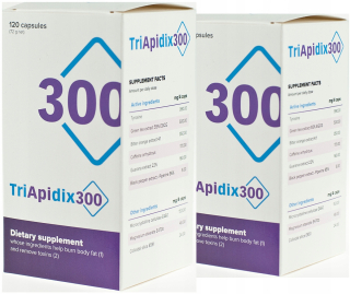 Spaľovač tuku - 2 x Triapidix 300 Bezpečné prírodné chudnutie