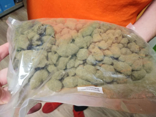 CBD - 20G Sušené CBD HEMP MOON ROCK 70% CBD LOOK