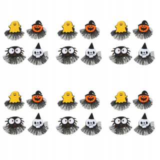 Halloween - 24 Halloween Hair Clip Spider Ghost Funny Dy