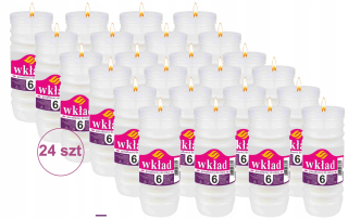 12x dlhá LED kužeľová sviečka na