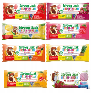 25ks Zdravá Lollipop s Xylitolom 6g 8 Flavors